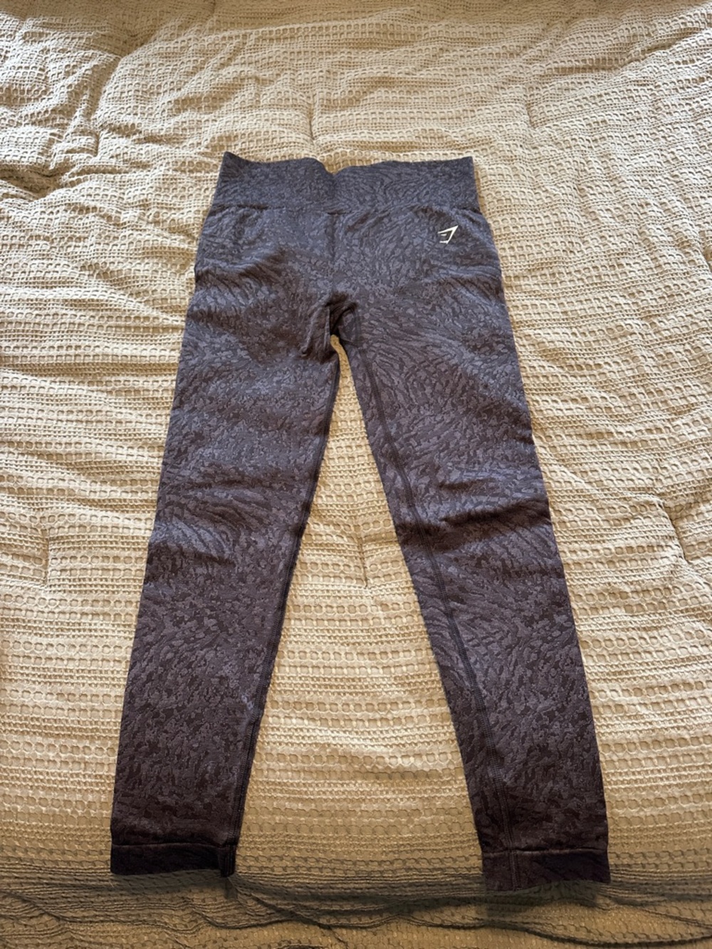 Gymshark Textured Leggings - Dark Gray